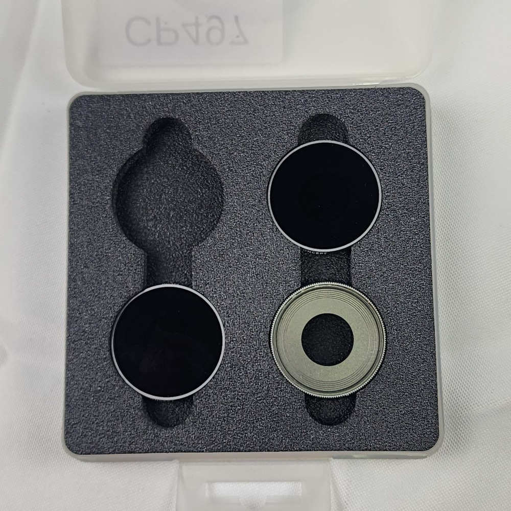 Nano-X Camera Filter Set CPL ND8 ND16 for DJI Mini/Action Cameras 3-Pack
